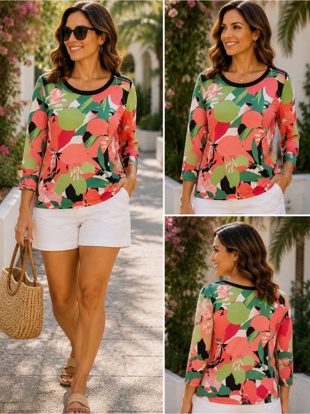 Rafaella Floral Blouse